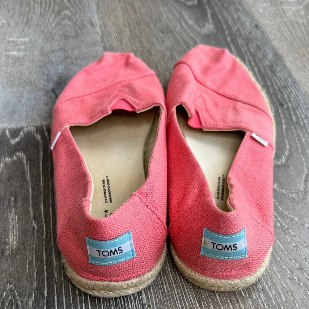 TOMS Coral Espadrille Slip-Ons AS